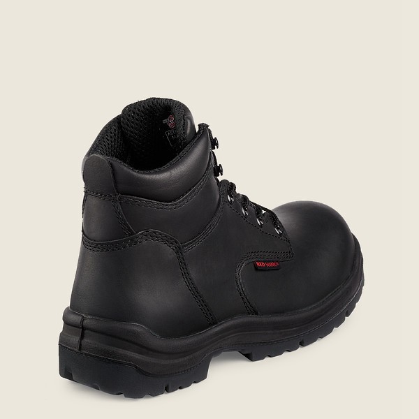 Red Wing Mens King Toe® - 6-inch Toe - Safety Boots Black - 9054YHTJI